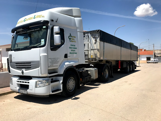 transporte camion agricola granero lopez